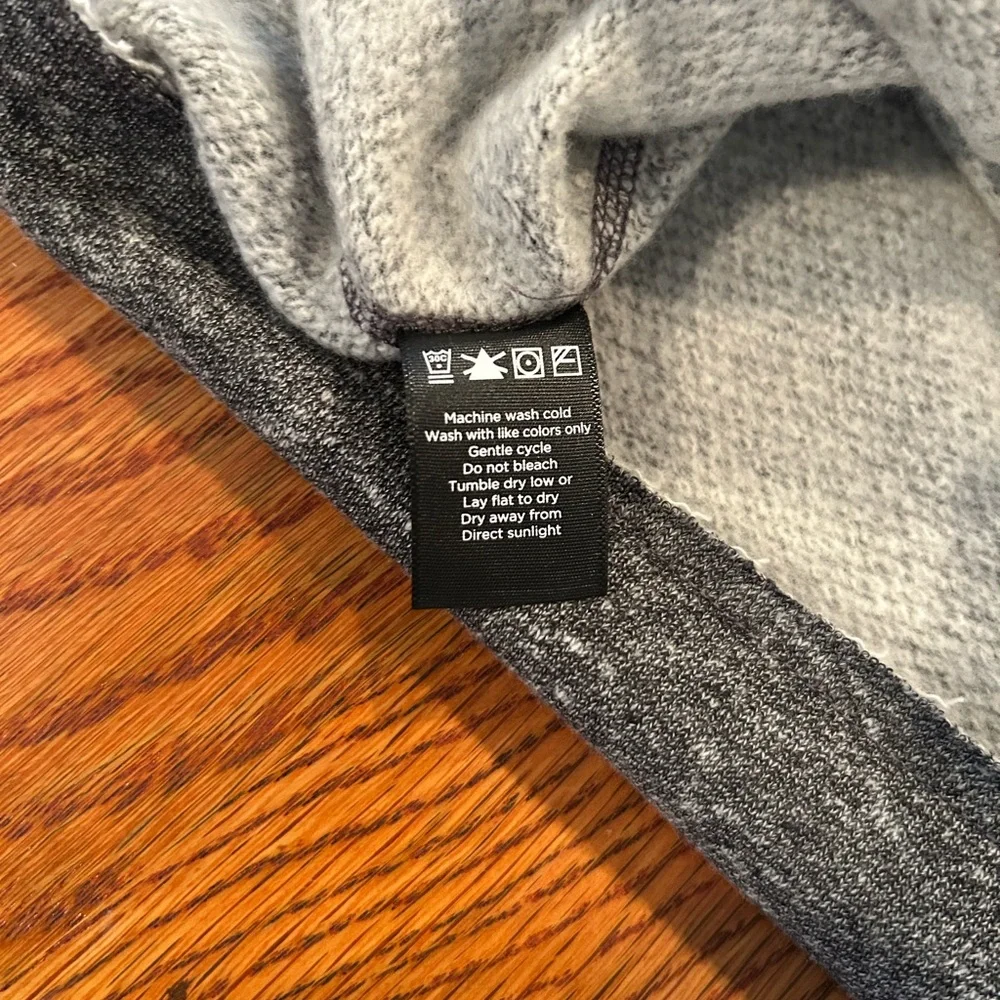 Alala Phoebe Mock Knit Cropped Sweatshirt - Size S